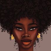 My project for course: Digital Painting and Portraiture for Black Skin Ein Projekt aus dem Bereich Zeichnung, Digitale Illustration, Digitale Zeichnung und Digitale Malerei von Venice Kelly - 02.12.2023