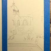 Mi proyecto del curso: Cuaderno de viaje en acuarela. Sketchbook, Ilustração tradicional, Pintura em aquarela e Ilustração arquitetônica projeto de Jesús Cavazos - 25.11.2023