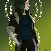 Artemisa (Para un comic sin nombre aún). Projekt z dziedziny Rysunek i Ilustracja cyfrowa użytkownika Gino Druetta - 03.12.2023