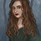 Mi proyecto del curso: Pintura digital de personajes en Photoshop. Design de personagens, Ilustração digital, Desenho digital, e Pintura digital projeto de Mai Kawabata - 02.12.2023