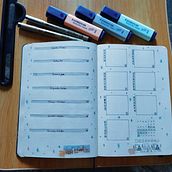 Meu projeto do curso: Bullet journal criativo: aumente sua produtividade. Un projet de Illustration traditionnelle, Artisanat, Lettering, DIY, Lettering manuel , et Gestion et productivité de Fabiana - 03.12.2023