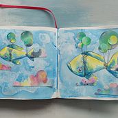 Mein Abschlussprojekt für den Kurs: Kreatives Sketching mit Aquarell für Anfänger. Un proyecto de Ilustración tradicional, Bocetado, Creatividad, Dibujo, Pintura a la acuarela y Sketchbook de Chantal Achtelik - 02.12.2023