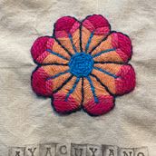 Mi proyecto del curso: Introducción al bordado en relieve. Embroider, and Textile Design project by Fer Barr - 12.03.2023