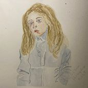 Mi proyecto del curso: Retrato en acuarela a partir de una fotografía. Un proyecto de Ilustración tradicional, Pintura a la acuarela y Dibujo de Retrato de Stephanie Elliott - 27.11.2023