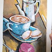 Mi proyecto del curso: Creación de obras de arte vibrantes con gouache. Fine Arts, Painting, Color Theor, and Gouache Painting project by Grace Arias - 12.04.2023