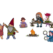 My project for course: Animated Frame by Frame Illustrations. Un proyecto de Ilustración tradicional, Animación, Ilustración digital e Ilustración animada de Naema Althani - 26.11.2023