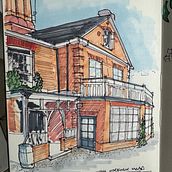 Initial sketches for reference. Traditional illustration project by Paul Scott - 12.04.2023