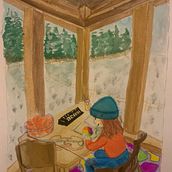 My project for course: Exploratory Sketchbook: Find Your Drawing Style. Un proyecto de Ilustración tradicional, Bocetado, Creatividad, Dibujo, Pintura a la acuarela, Sketchbook y Pintura gouache de Jules Bradley - 30.01.2023