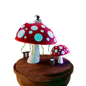 Hormiga descansando . modelare 3D de Max Albornoz - 01.10.2023