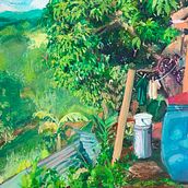 My project for course: Landscape Painting with Gouache for Beginners. Een project van  Beeldende kunst, Schilderij, Naturalistische illustratie y Schilderen met gouache van Agnes Mathey - 04.12.2023