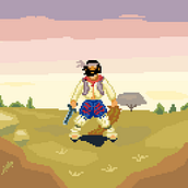 Mi proyecto del curso: Introducción al diseño de personajes en pixel art. Character Design, Video Games, Pixel Art, and Game Design project by Juan Pablo Dalgalarrondo - 12.04.2023