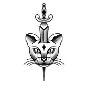 My project for course: Design Old-School Tattoos in Procreate. Projekt z dziedziny  R, sunek, Ilustracja c, frowa i Projektowanie tatuaż użytkownika gt28696gt - 04.12.2023