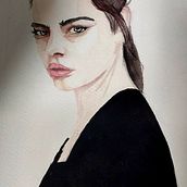 Mi proyecto del curso: Retrato en acuarela a partir de una fotografía Ein Projekt aus dem Bereich Traditionelle Illustration, Aquarellmalerei und Porträtzeichnung von majosecoronadom - 05.12.2023