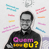 Posts estilo carrossel para Instagram [Quem sou eu?]. Graphic Design project by Jonas Borges de Castro - 10.30.2023