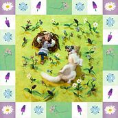 Les saisons d'Umi et Lise. Ilustração infantil projeto de Virginie Guerra - 05.12.2023