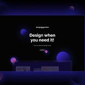 My project for course: Web Design with Figma: Building Striking Compositions. Projekt z dziedziny UX / UI, Web design, Projektowanie aplikacji mobiln, ch, Projektowanie c, frowe, Projektowanie aplikacji, Projektowanie produktu c, frowego,  Motion graphics, Design,  Animacja i Projektowanie graficzne użytkownika stephanzammit - 06.12.2023