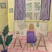Mi proyecto del curso: Sketchbook para explorar tu estilo de dibujo. Un progetto di Illustrazione tradizionale, Bozzetti, Creatività, Disegno, Pittura ad acquerello, Sketchbook e Pittura gouache di natalirodmel - 06.12.2023
