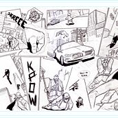 Mi proyecto del curso: Creación de cómics con una narrativa visual atractiva. Un proyecto de Ilustración tradicional, Diseño de personajes, Cómic, Dibujo a lápiz, Dibujo e Ilustración con tinta de Nacho Ramiro Sendin - 06.02.2024