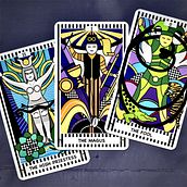 Mein Abschlussprojekt für den Kurs: Illustration für das Tarot: Kreieren Sie Ihren eigenen Stil. Drawing, Digital Illustration & Ink Illustration project by marion_bobst - 12.06.2023