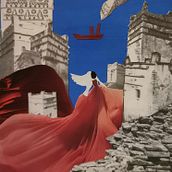 My project for course: Story Illustration with Paper. Un proyecto de Ilustración tradicional, Collage, Papercraft, Ilustración infantil, Creatividad con niños y Narrativa de Katerina Goulandri - 29.11.2023