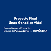 Mi proyecto del curso: Copywriting para copywriters. Advertising, Cop, writing, Stor, telling, and Communication project by Unax González Vidal - 12.06.2023