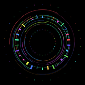 Mi proyecto del curso: Codificación creativa: crea piezas visuales con JavaScript. Un progetto di Motion graphics, Programmazione, Multimedia e JavaScript di manucasanueva3 - 05.12.2023