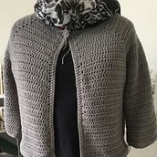 My project for course: Top-Down: One-Piece Crocheted Garments. Crochet project by katdee - 12.08.2023