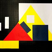 Obra "El almuerzo sobre la hierba" abstraída . Un progetto di Arte concettuale di Monse - 08.12.2023