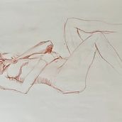 My project for course: Introduction to Artistic Figure Drawing. Un progetto di Bozzetti, Disegno a matita, Disegno, Disegno realistico e Disegno anatomico di dorotagrobler - 08.12.2023