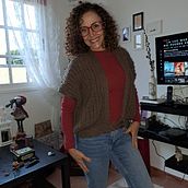 Mi proyecto del curso: Crochet: crea prendas con una sola aguja. Fashion Design, Fiber Arts, Crochet, Textile Design, and DIY project by Dayana Martínez Bello - 12.08.2023