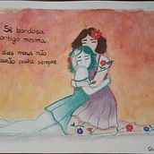 Meu projeto do curso: Técnicas de ilustração com aquarela e guache. Traditional illustration, Fine Arts, Painting, Watercolor Painting, Children's Illustration, and Gouache Painting project by sara_mclemos - 10.14.2023