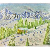 My project for course: Sketchbook Illustration with Colored Pencils. Traditional illustration, Fine Arts, Sketching, Pencil Drawing, Drawing, Artistic Drawing, and Sketchbook project by Jason Philpot - 12.09.2023