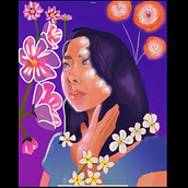 My project for course: Digital Fantasy Portraits with Photoshop. Un proyecto de Ilustración tradicional, Dibujo, Ilustración digital, Dibujo de Retrato, Dibujo digital y Pintura digital de kalanicarzola - 13.04.2022