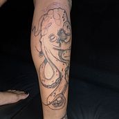 Meu projeto do curso: Tatuagem para principiantes. Desenho de tatuagens projeto de adrgomes99 - 10.12.2023