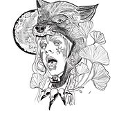 Meu projeto do curso: Desenho e ilustração digital de tatuagens com o Procreate. Traditional illustration, Graphic Design, Digital Illustration, Tattoo Design, and Digital Drawing project by nathaliafmvargas - 12.08.2023