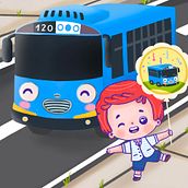Visiting my friend the bus. Traditional illustration project by Liliam Garcia - 08.08.2023