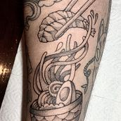 Mi proyecto del curso: Tatuaje para principiantes. Un progetto di Design di tatuaggi di Alba Sanchez - 10.12.2023
