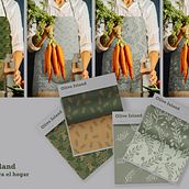 Block printing y diseño digital de estampados. Een project van Traditionele illustratie, Patroonontwerp,  Modeontwerp, Printen y Textielprinten van liliana - 10.12.2023