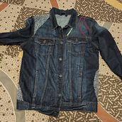 Tuneado con punto arroz. Un proyecto de Artesanía, Diseño de moda, Bordado, Costura, DIY, Patronaje y confección			 de maitetxin - 10.12.2023