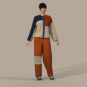 Mi proyecto del curso: Introducción al diseño de moda 3D con CLO . Animasi, Video, Desain Busana, desain 3D, Desain Digital, Pembuatan Pola, Dan Pembuatan Pakaian proyek oleh Anna Climent - 12.10.2023