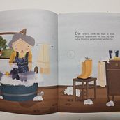 Blaue Katzen. Children's Illustration project by Katharina - 12.10.2023