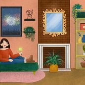 Mi proyecto del curso: Ilustración digital colorida en Procreate. Traditional illustration, Drawing, Digital Illustration, and Digital Drawing project by Marta Chivu - 12.09.2023