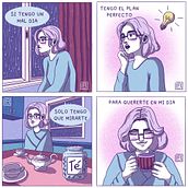 Mi proyecto del curso: Ilustración de viñetas para redes sociales. Traditional illustration, Comic, Social Media, Drawing, Digital Illustration, Instagram, and Digital Drawing project by Lidia Rosa - 12.10.2023