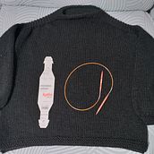 Mi proyecto del curso: Introducción al punto con agujas circulares. Accessor, Design, Fiber Arts, Knitting, and Textile Design project by Elena - 12.10.2023