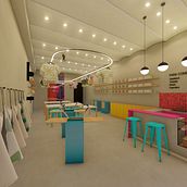 Taller de Serigrafía . Interior Architecture, Design, and Screen Printing project by Priscilla Román - 11.14.2023