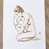 Mi proyecto del curso: Introducción al dibujo artístico de la figura humana. Sketching, Pencil Drawing, Drawing, Realistic Drawing, and Figure Drawing project by Saul Aguirre - 12.11.2023