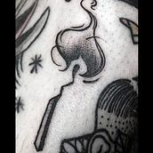 Meu projeto do curso: Tatuagem para principiantes. Tattoo Design project by Tamires Santos - 11.13.2023