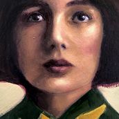 Il mio progetto per il corso: Pittura a olio: esplora la ritrattistica creativa. Un progetto di Belle arti, Pittura, Disegno di ritratti e Pittura ad olio di Janine Joles - 10.12.2023
