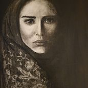 My project for course: Artistic Charcoal Portraiture: Creating Atmosphere. Traditional illustration, Fine Arts, Drawing, Portrait Drawing, Realistic Drawing, and Artistic Drawing project by s_dupriez - 11.16.2023