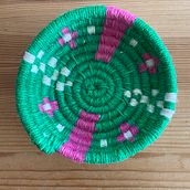 My project for course: Basket Weaving for Beginners: The Coiling Technique. Design de acessórios, Artesanato, Design de moda, Tecido, e Design têxtil projeto de mikibr1 - 11.12.2023